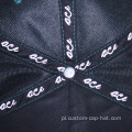 Haftowany pawi zielony Cord Baseball Cap